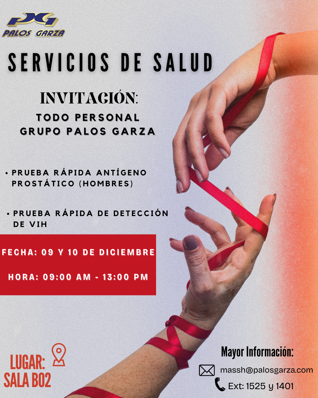 Invitación - Campaña de salud .